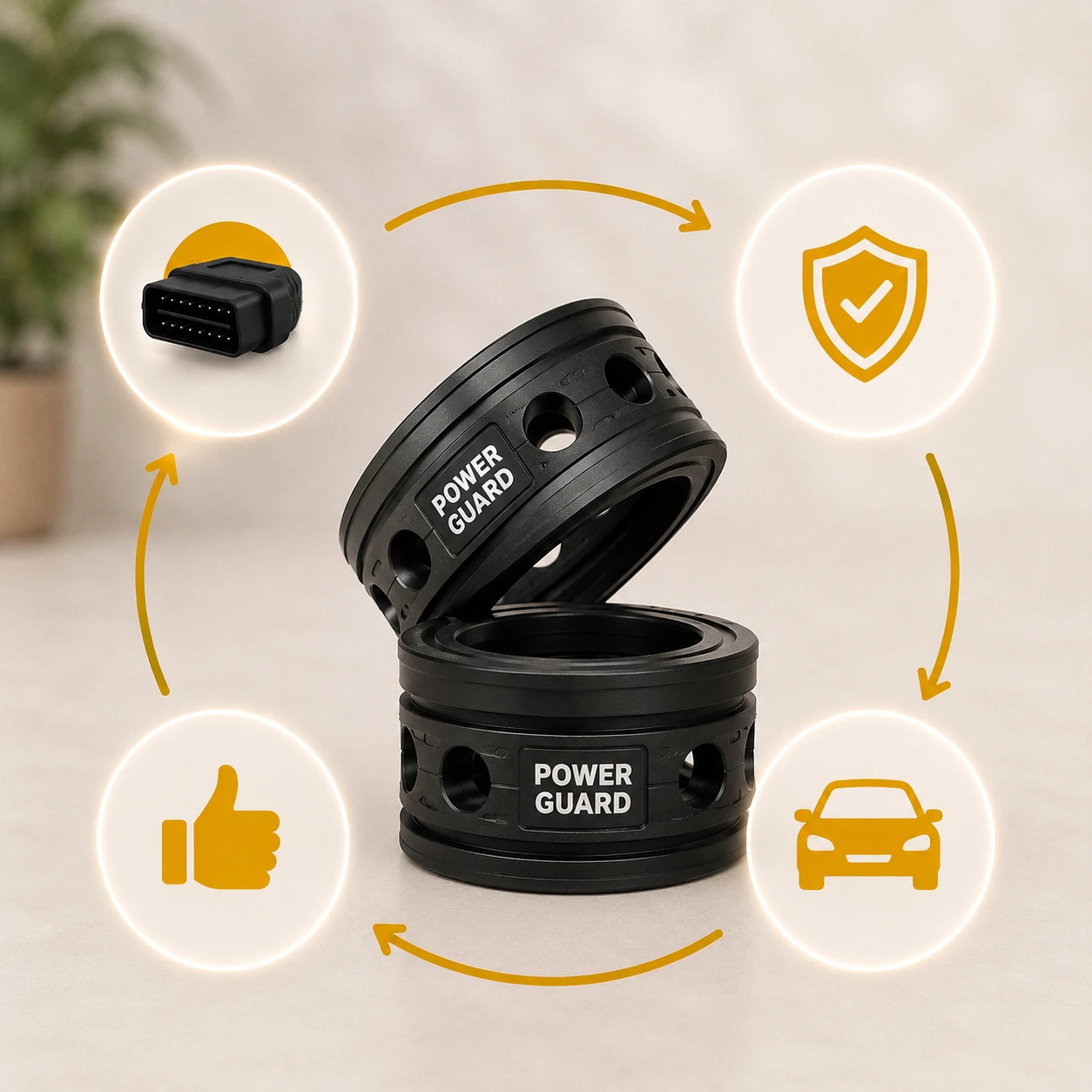Автобафери Power Guard для підтримки автомобільної підвіски